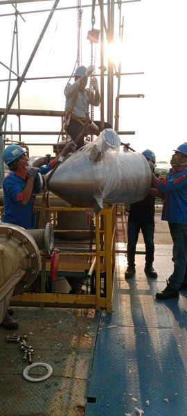 Expansion Tank SS304 – Design, Fabrication & Installation