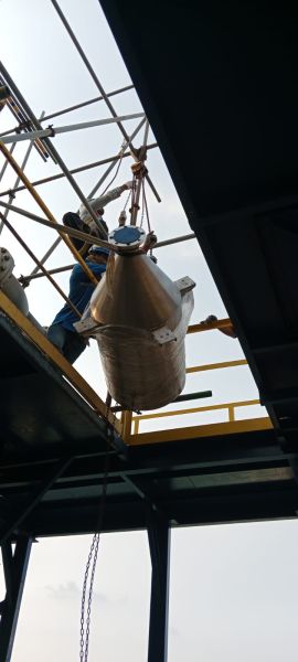 Expansion Tank SS304 – Design, Fabrication & Installation