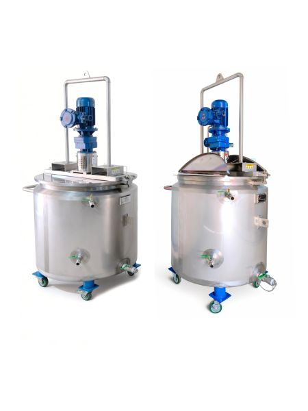 Agitator With 300L Double Jacket Tank SUS304 